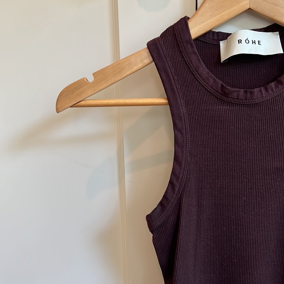 Róhe Car Top, Size 34 (XS), Pure Chocolate - Picture 6 of 9